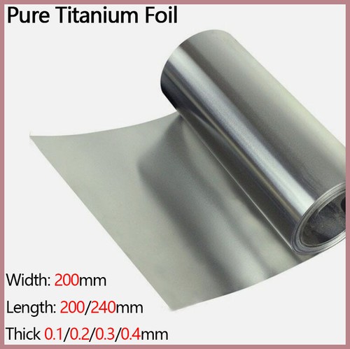 Pure titanium foil sheet - foil, fine