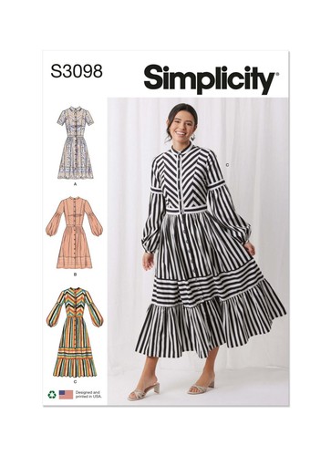 Simplicity 3098 sewing - sewing, pattern