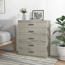 Modern 5 Drawer Wooden Bedroom