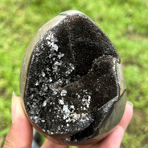 Dragon egg crystal quartz - egg,