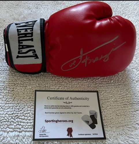 Joe frazier signed - joe,