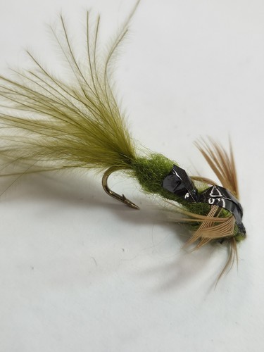 Olive damsel fly fishing - olive,