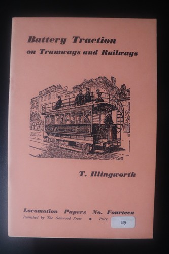 Battery traction tramways - battery,