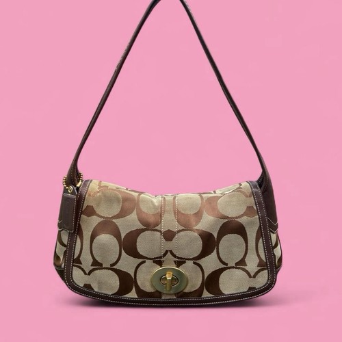 Coach ergo signature flap - signature,