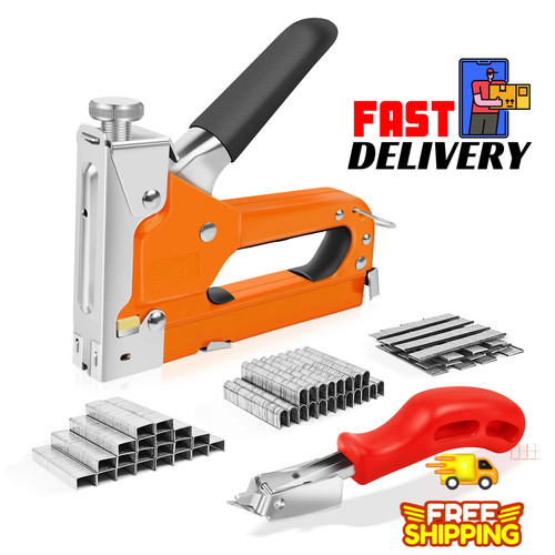 Staple gun heavy duty with - gun,