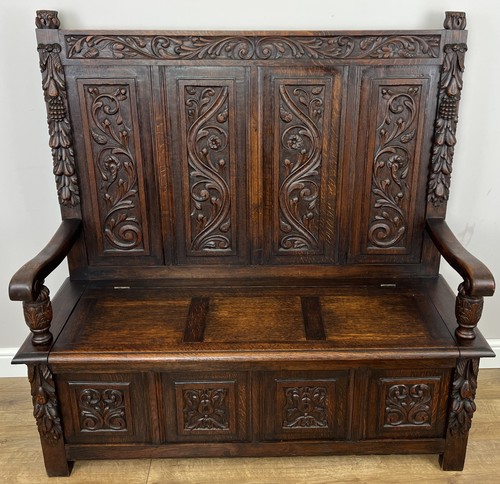Monks bench antique french - monks,