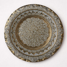 Vintage Brass Wall Plate