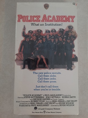 Police academy - police, (vhs,
