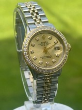 ROLEX LADIES 26MM WATCH, GOLD & S/S, CHAMPAGNE DIAL, JUBILEE, BOX SET,  SERVICED