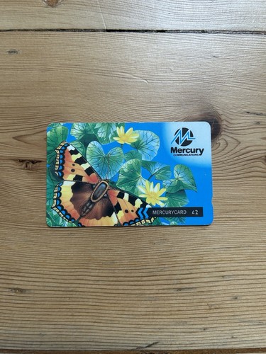 Mercury phone card - mercury,