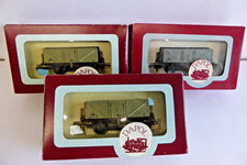 OO Gauge Dapol B10 7 Plank Open x3 Boxed BR Grey P132088