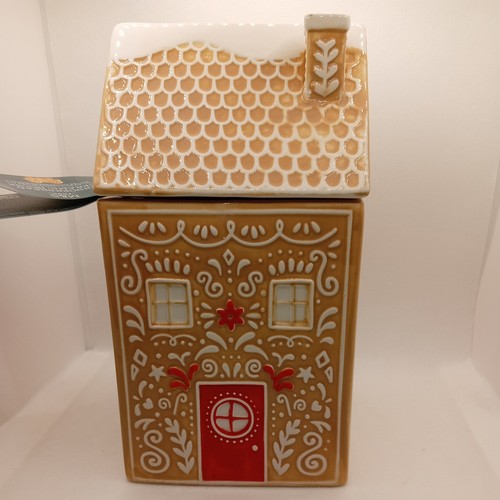 Gingerbread house ceramic - gingerbread,