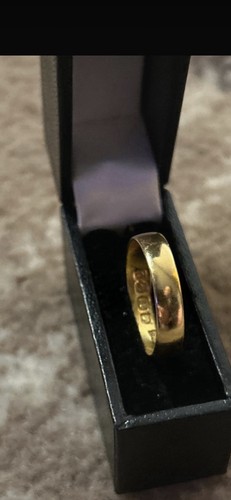 Antique 22ct gold - 22ct, wedding