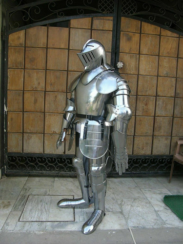 Medieval knight suit - suit, of
