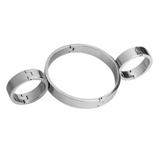 Steel Neck Collar Wrist Cuffs