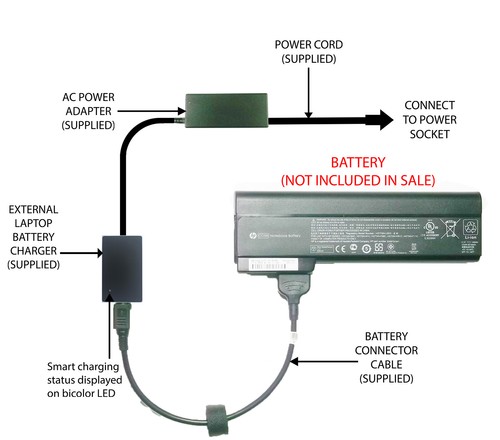 External laptop battery - laptop,