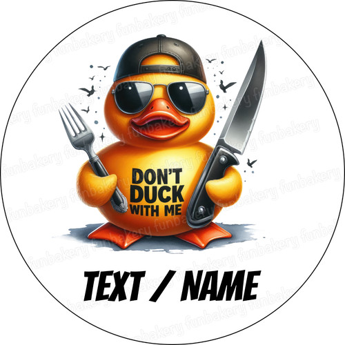 Duck duckling cake topper - duck,