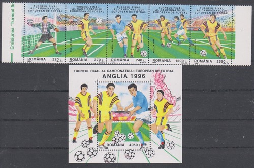 Football romania mnh 6343 - mnh,