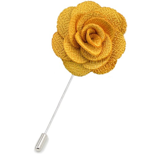 Rose lapel pin handmade coat - pin,