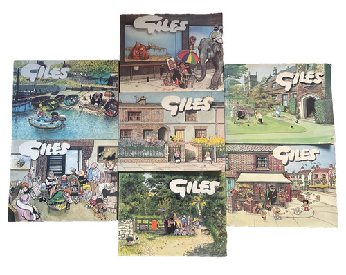 Bundle giles cartoon book - 7,