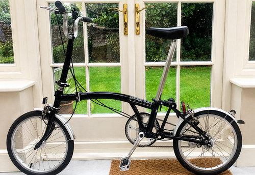 Brompton m3l folding bike - folding, –