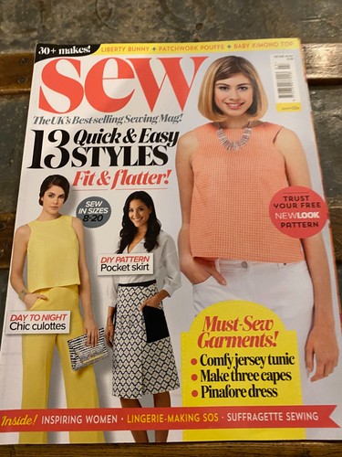 Sew magazine sewing mag issue - sewing,