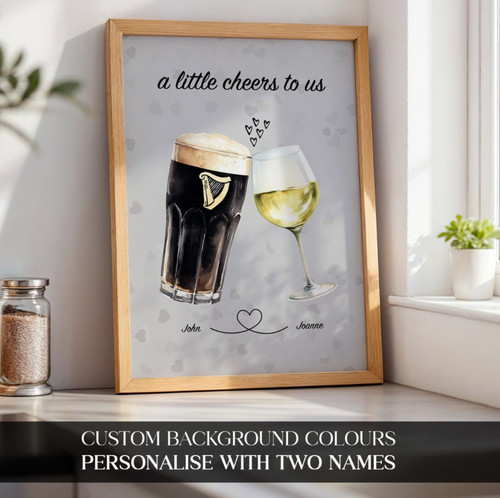 Personalised guinness white - personalised,