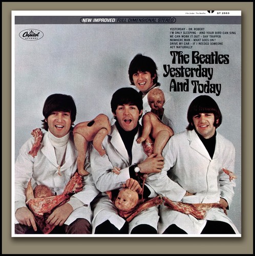 Beatles stereo butcher cover - beatles, cover-