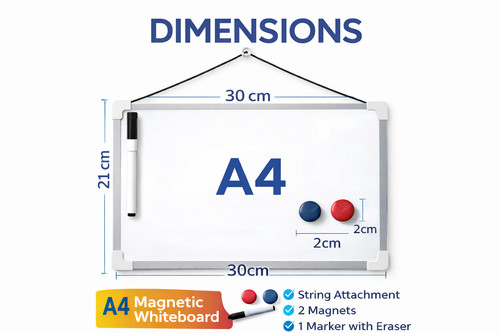 Magnetic whiteboard dry - whiteboard,