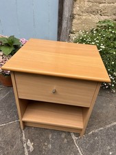 IKEA Bedside Table Wooden Finish With Drawer