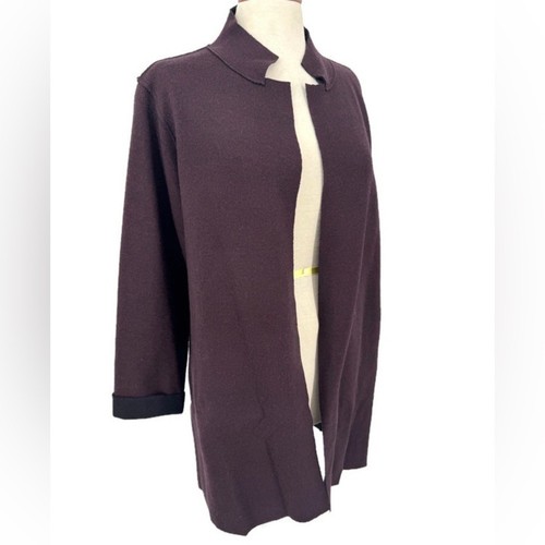 Eileen fisher merino wool - wool, open