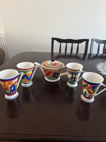 Clarice cliff inspired - inspired, by