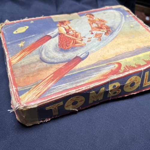 Tombola board game 50s - game, space