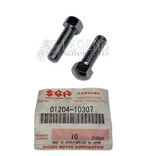 Genuine Suzuki Chrome Headlight Bolts x2 GT550 GT750 Headlamp GT  -- J220
