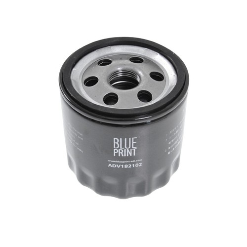Blue print oil filter - blue,