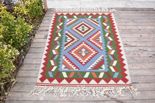 Turkish kilim rug x58 - turkish,