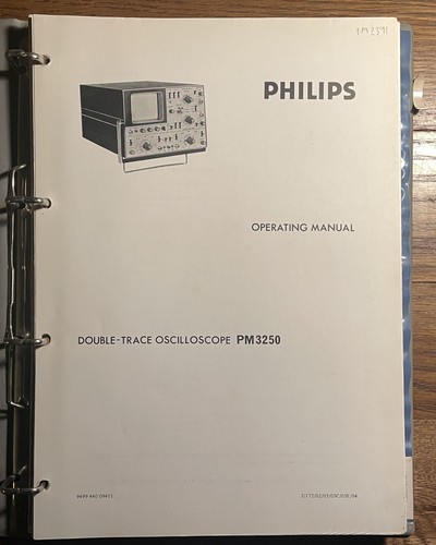 Philips pm3250 double trace - pm3250, double-trace