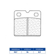 Front Sintered Brake Pads For