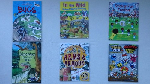 Sticker activity book choice - sticker, (choice