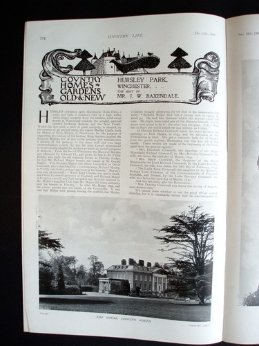 Hursley park country life - hursley,