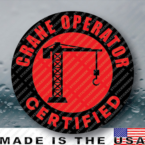 Crane operator certified - crane,