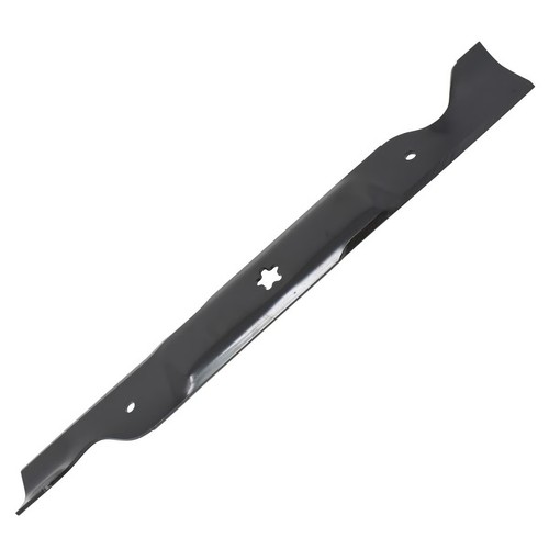 Husqvarna ride mower blade - on,