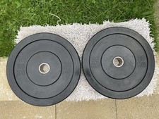  2 x 20kg Olympic Bumper Weight Plates