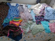 Girls Summer Clothes Bundle Size 12-13-14 Years Dresses Swimming Costume