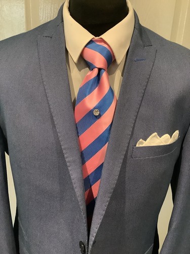 Mens three piece suit blue - piece,