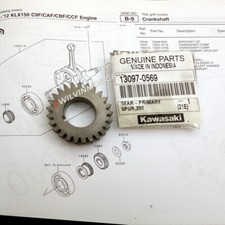 Genuine Crankshaft Gear