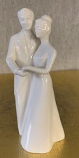 COALPORT MOMENTS FIGURE OUR SPECIAL DAY WEDDING BONE CHINA WHITE GLOSS PERFECT