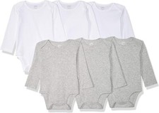 6 Pack Baby Bodysuit Vests