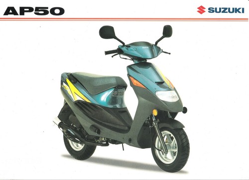 Suzuki ap50 sales brochure - gb,