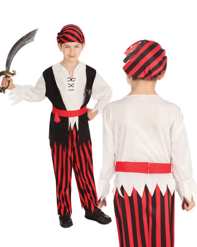 Pirate boy jim costume - pirate,